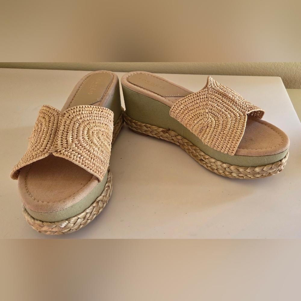 Torgeis Adriadne Platform Wedge Sandals